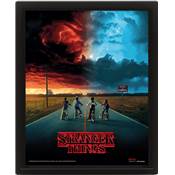 STRANGER THINGS CADRE 3D LENTICULAIRE MIND FLAYER