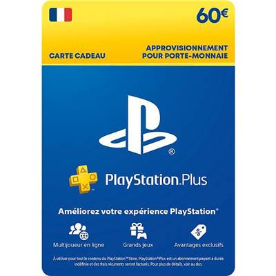 LIVE CARD PLUS 60€ /200 - PS4