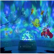 DISNEY LITTLE MERMAID PROJECTION LIGHT AND DECALS SET