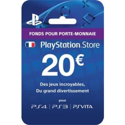 LIVE CARD HANG 20€ /200 - PS4