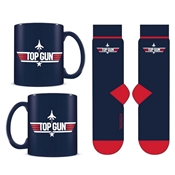 TOP GUN MUG ET CHAUSETTE FIGHTER JETS