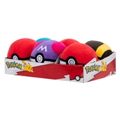 PELUCHE POKEMON 12CM POKE BALL ASSORTIMENT 6