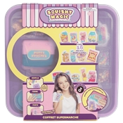 SQUISHY MAGIC COFFRET DELUXE PORTES CLES KAWAII SQUISHY AVEC MACHINE