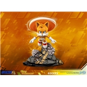 SONIC THE HEDGEHOG 2 - TAILS STANDOFF 31.5CM RESINE