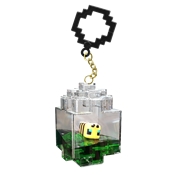 MINECRAFT PORTE CLE WATER PRESENTOIR DE 16PCS