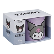 HELLO KITTY EMBOSSED MUG KUROMI
