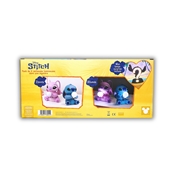 STITCH BLEU ET ANGEL ROSE COFFRET 2 LAMPES GLOBUDDIES + SURPRISE /4