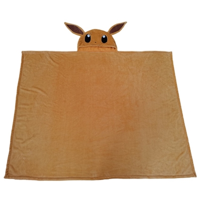 POKEMON PLAID CAPUCHE 120X150 CM EVOLI