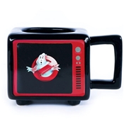 GHOSTBUSTERS MUG 3D RETRO TV I AIN'T AFRAID