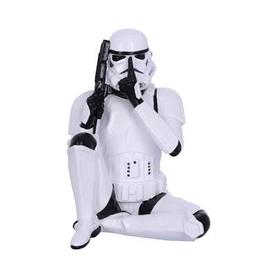 STORMTROOPER SPEAK NO EVIL FIGURINE 10CM