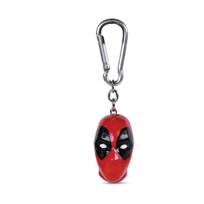 DEADPOOL PORTE CLE 3D HEAD