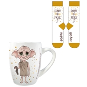 HARRY POTTER MUG ET CHAUSETTE DOBBY