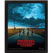 STRANGER THINGS CADRE 3D LENTICULAIRE MIND FLAYER