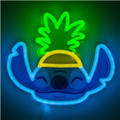 LILO & STICH LAMPE LED NEON WALL MOUNTABLE ANANAS