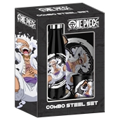 COMBO STEEL ONE PIECE LUFFY GEAR 5 SITTING