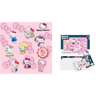 HELLO KITTY PORTE CLES MYSTERE PRESENTOIR DE 24PCS
