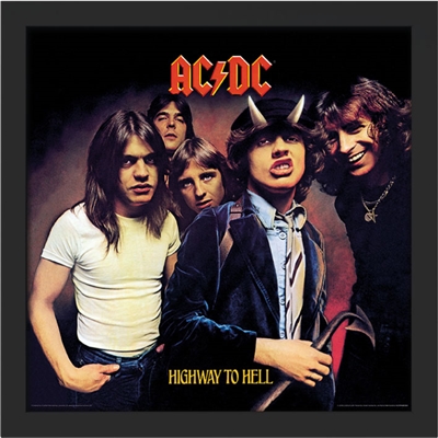 AC/DC ALBUM HIGHWAY TO HELL 30 CM