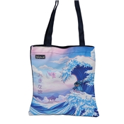 NOMADICT TOTE BAG STITCH HOKUSAI WAVES /6/48