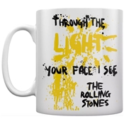 THE ROLLING STONES MUG THROUGH THE LIGHT