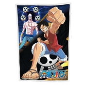 HOMADICT PLAID SHERPA 100X150 CM ONE PIECE LUFFY & ENER ATTACK