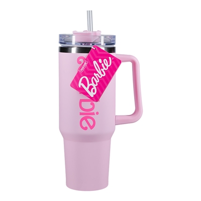 BARBIE TUMBLER XL 1.2L ISOTHERME ET PAILLE MULTIWAY - 5056577741445