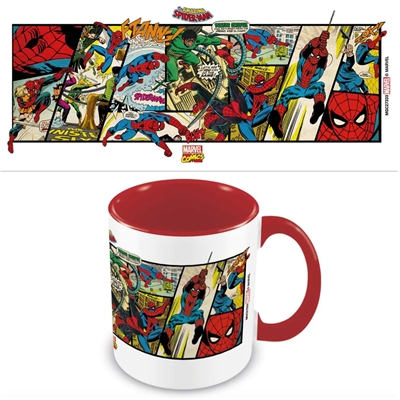 MARVEL COMICS MUG COULEUR SPIDER-MAN PANELS