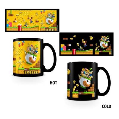 SUPER MARIO GOLD COIN RUSH HEAT CHANGE MUG