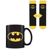 BATMAN MUG ET CHAUSETTE LOGO