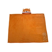 HOMADICT PLAID CAPUCHE 120X150 CM SHIBA INU