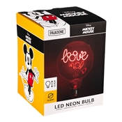MICKEY AMPOULE DECORATIVE LED A FILAMENT NEON BULB (culot E27)