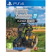 FARMING SIMULATOR 22 PLATINIUM - PS4