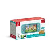CONSOLE SWITCH LITE TURQUOISE + ANIMAL CROSSING CODE - SWITCH LITE