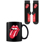 THE ROLLING STONES MUG ET CHAUSETTE LIPS