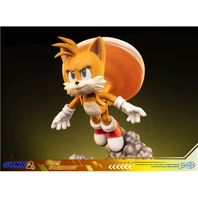 SONIC THE HEDGEHOG 2 - TAILS STANDOFF 31.5CM RESINE