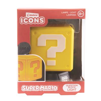 NINTENDO LAMPE 3D QUESTION BLOCK V3