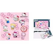 HELLO KITTY PORTE CLES MYSTERE PRESENTOIR DE 24PCS