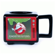 GHOSTBUSTERS MUG 3D RETRO TV I AIN'T AFRAID