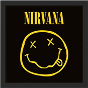 NIRVANA ALBUM SMILEY 30 CM