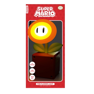 LAMPE NINTENDO SUPERMARIO FLEUR DE FEU