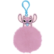 LILO & STITCH (ANGEL) POM POM KEYCHAIN