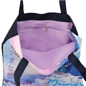NOMADICT TOTE BAG STITCH HOKUSAI WAVES /6/48