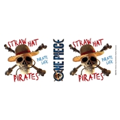 ONE PIECE STRAW HAT PIRATE MUG