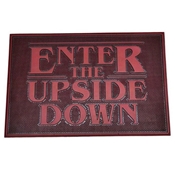 STRANGER THINGS ENTER THE UPSIDE DOWN RUBBER DOORMAT