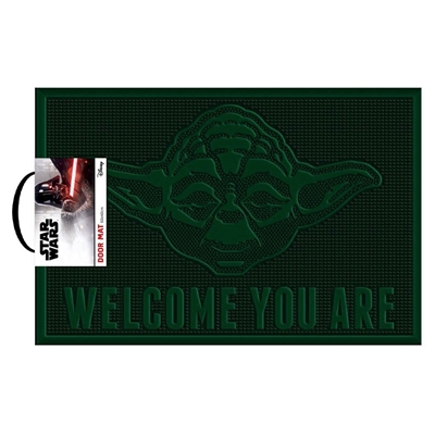 STAR WARS RUBBER DOORMAT YODA