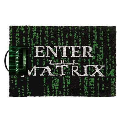 THE MATRIX DOORMAT ENTER THE MATRIX