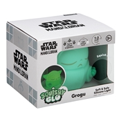 MANDALORIAN GROGU SQUISHYGLO LAMPE EN SILICONE BATTERERIERECHARGEABLE
