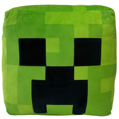 HOMADICT COUSSIN COCOONING MINECRAFT CREEPER AVEC POCHES