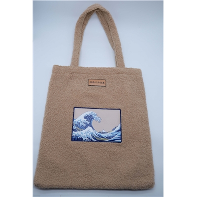 TEDDY SHOPPING BAG VAGUE DE KANAGAWA 
