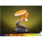 SONIC THE HEDGEHOG 2 - TAILS STANDOFF 31.5CM RESINE