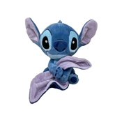 DISNEY PELUCHE STITCH AVEC SON DOUDOU 28 CM